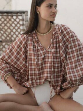 Daughters of India Poet Blouse